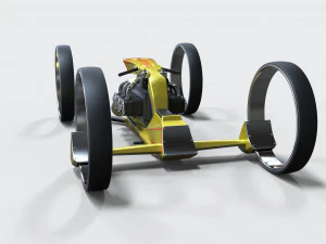Quad bike concept 3D Model