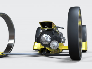 Quad bike concept 3D Модель