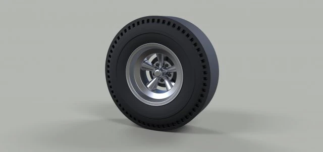 पुराने स्कूल ड्रैगस्टर का पिछला पहिया 3D मॉडल .c4d .max .obj .3ds .fbx .stl .blend 