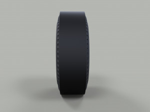 Rear wheel of old school dragster 3D मॉडल
