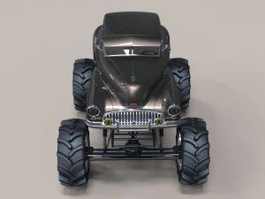 Vintage monster truck 3D Model
