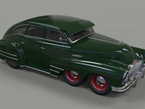 Buick six-wheeled concept 3D Model