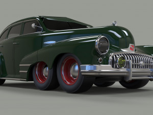 Concept six-wheeled concept 3D मॉडल
