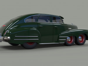 Concept six-wheeled concept 3D मॉडल