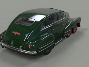 Concept six-wheeled concept 3D मॉडल