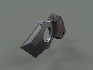 Push dagger 4 3D Model