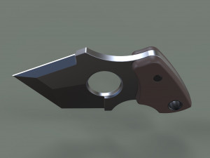 Push dagger 4 3D Model