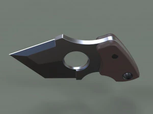 Push dagger 4 3D Model