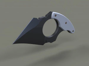 プッシュダガー5 3Dモデル