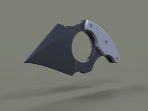 Push dagger 5 3D Model