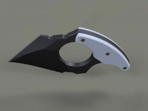 Push dagger 5 3D Model