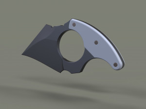 Push dagger 5 3D Model