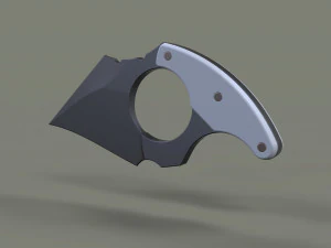 Push dagger 5 3D Model