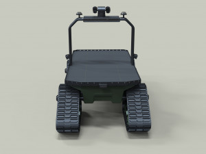 Tracked cargo robot 3Dモデル