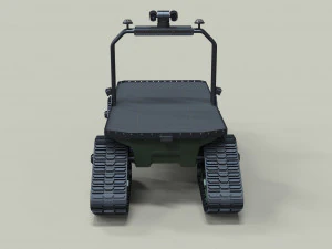 Tracked cargo robot 3D Model