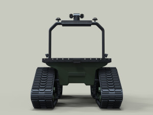 Tracked cargo robot 3Dモデル