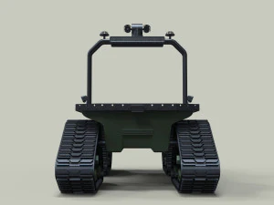 Tracked cargo robot 3D Model