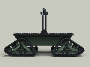 Tracked cargo robot 3Dモデル
