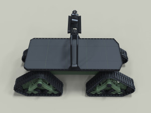 Tracked cargo robot 3Dモデル