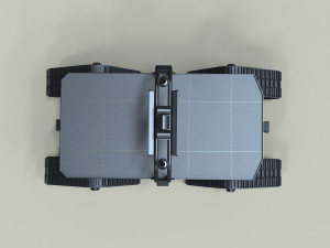 Tracked cargo robot 3Dモデル