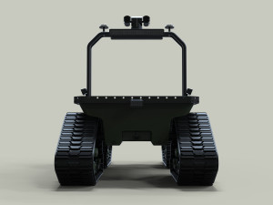 Tracked cargo robot 3Dモデル