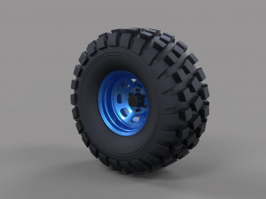 Offroad wheel 25 3D मॉडल