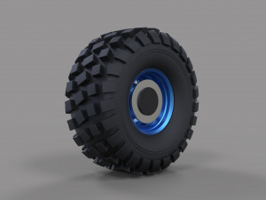 Offroad wheel 25 3D 模型