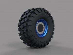 오프로드 휠 25 3D 모델