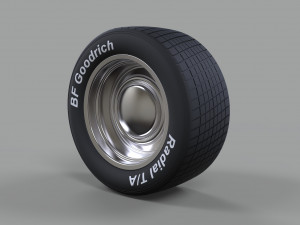 Sport wheel 5 3D Model