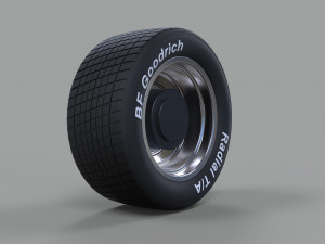 Sport wheel 5 Modelo 3D