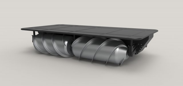 Screw terrain platform 3D 模型 .c4d .max .obj .3ds .fbx .stl .blend 