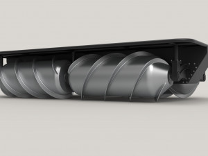 Screw terrain platform 3D 模型