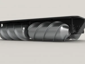 Piattaforma per terreno avvitato Modello 3D