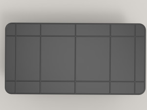 Screw terrain platform 3D 模型