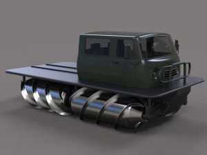 Wkręcić pojazd terenowy Model 3D