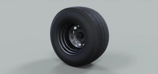 Sport wheel 7 3D Model .c4d .max .obj .3ds .fbx .stl .blend 