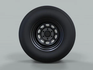 Sport wheel 7 3D Model