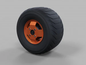 Koło od skutera elektrycznego stojana Model 3D