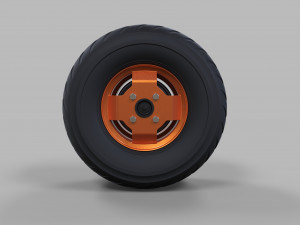 Wheel from stator electric scooter 3D-Modell