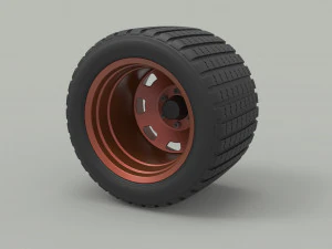 Rueda todoterreno 26 Modelo 3D