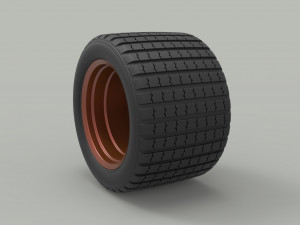 Offroad wheel 26 3D Model