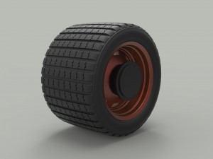 Offroad wheel 26 3D Model