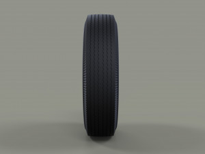 Wheel from old school formula one Model 3D