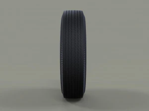 Wheel from old school formula one 3D Model