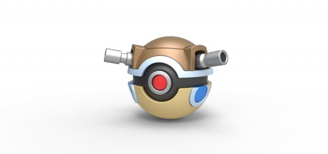 Blastoise orb Modelo de Impressão 3D .c4d .max .obj .3ds .fbx .stl .blend 