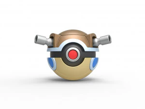 Orbe blastoise Modelo de impresión 3D