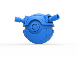 Orbe blastoise Modelo de impresión 3D