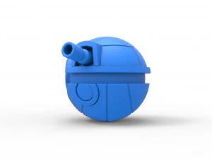 Orbe blastoise Modelo de impresión 3D