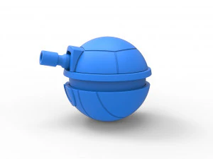 Orbe blastoise Modelo de impresión 3D