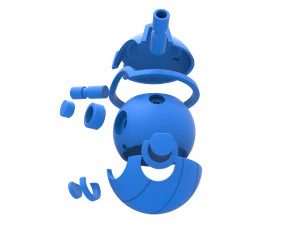 Orbe blastoise Modelo de impresión 3D